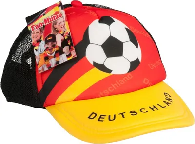 Produktbild von JUNG FanKappe Cappy Deutschland Fussball WM 2026 Fanartikel, Fußball-Weltmeisterschaft 26 (Fahne, Flagge, Fan Artikel, Mützen, Auto)