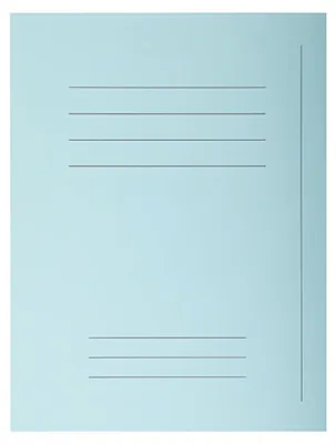 Produktbild von Exacompta Foldyne Forever Aktendeckel hellblau DIN A4 50 Stück 100% Recycling