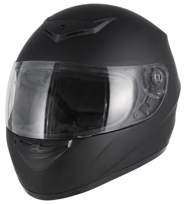 Produktbild von Solidchoice – Vollgesichtshelm für Motorradfahrer, E, Schwarz