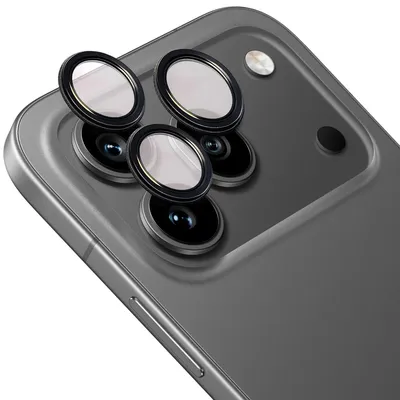 Produktbild von Glas für die Kamera für Honor 600 Pro 5G, Bizon Glass Snap Lens, 1 Set, Schwarzer Rahmen
