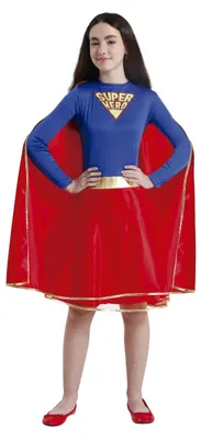 Immagine prodotto di Guirca Costume da supereroina per bambino 14-16 anni 14-16 anni