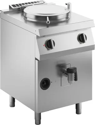 Zdjęcie produktu dla Elektryczny kocioł do gotowania KBS 50 litrów 9,6 kW z grzaniem pośrednim 600x730x900 mm 400 V