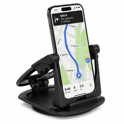 Produktbild von MidGard Universal Armaturenbrett Autohalterung für Smartphones, Navi usw. drehbar um 360 Grad