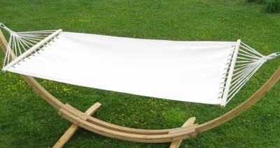 Produktbild von Hängematte 120x200cm BEIGE aus Baumwolle von AS-S