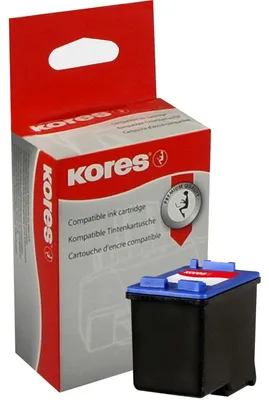 Produktbild von Kores wiederbefüllte Tinte G1901MC ersetzt hp C9352A farbig