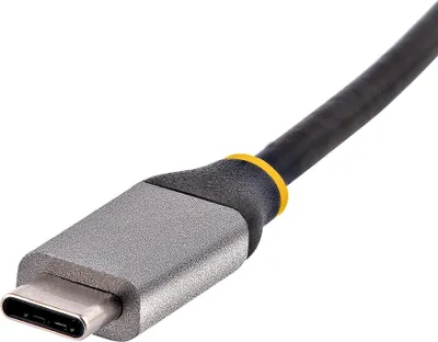 Image de StarTech.com Adaptateur USB-C vers Ethernet, 10/100/1000 Mbps, adaptateur réseau Gigabit w/ ASIX AX88179A Chip, 1ft/30cm Cable, USB Type C vers RJ45 Ethernet Dongle, USB C vers adaptateur LAN, Windows/macOS/Linux/ChromeOS (US1GC30B2)
