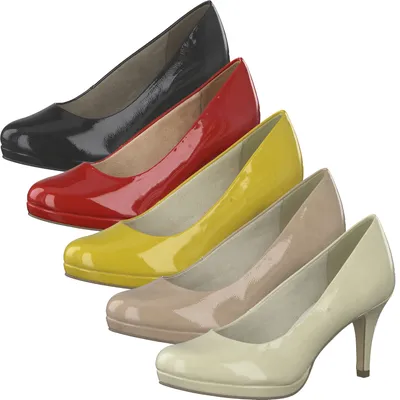Produktbild von Tamaris 1-22444-24 Damen Pumps Plateau , Größe:37 EU, Farbe:Gelb