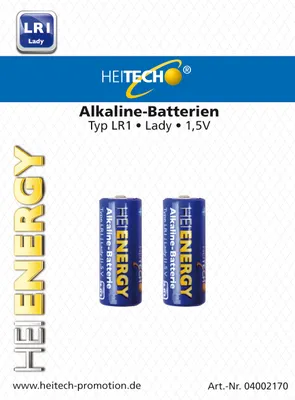 Produktbild von Allkaline Batterien LR1/CR106 2er-Pack
