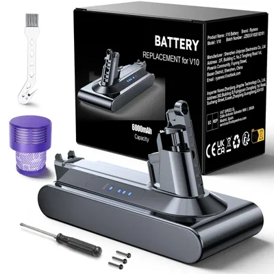 Akku 6000mAh für Dyson V10, SV12, Cyclone V10