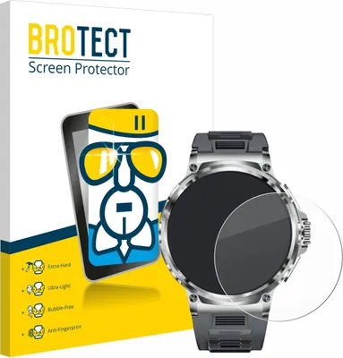Produktbild von BROTECT Schutzglas für Smartwatch V69 1.85" Schutzfolie Panzer Folie Glas Display Schutz klar