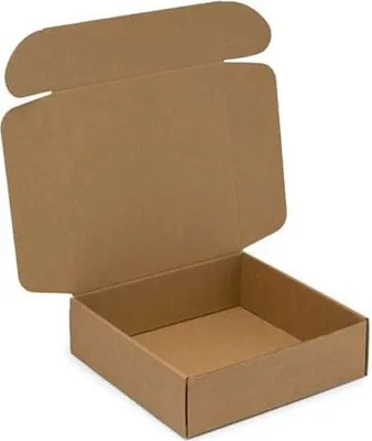 Produktbild von Wellpappschachteln 250 x 250 x 75 mm, Stanzform F427, 10 Stück