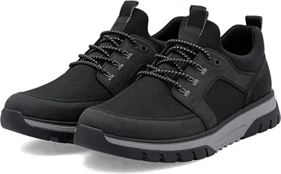 Obrázok produktu pre Rieker pánske slip-on topánky black casual, veľkosť topánok:43 EU