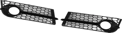 Produktbild von 2 Stück Nebelscheinwerfergrill links rechts glänzend schwarz Ersatz für TT 8J Standard-Stoßstange 2006–2014