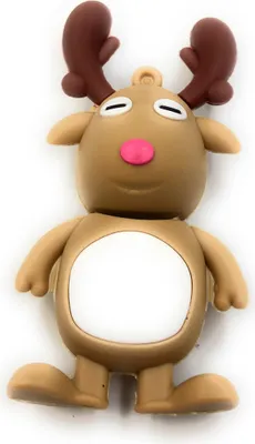 Produktbild von Onlineworld2013 Elch Figur Weihnachten Rentier Funny USB Stick 64 GB USB 3.0