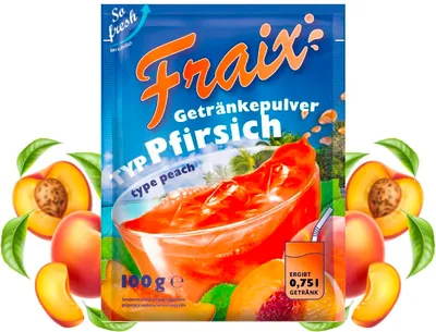 Produktbild von Fraix Instant-Getränkepulver Pfirsich 100g