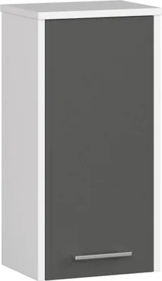 Immagine prodotto di Mobile bagno sospeso FIN W30 1D Bianco Grigio 30 cm x 60 cm x 22 cm