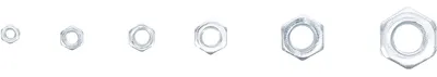 Immagine prodotto di Kraftmann 8068 Dadi esagonali assortimento 3-4-5-6-8-10mm 150 pz