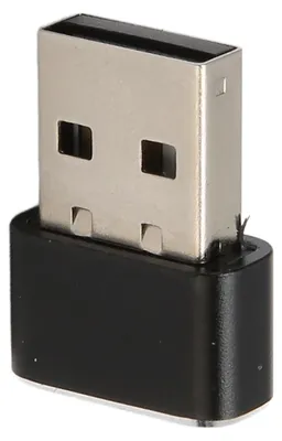 Obrázek produktu pro Malý, neviditelný ovladač myši přes USB s oddělenými tlačítky pro zapnutí a vypnutí, podporuje 3 stopy, Plug and Play, udržuje počítač nebo notebook v aktivním režimu, černý