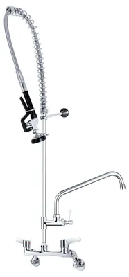 Produktbild von Wandmontierter Küchenarmatur mit ergonomischem Griff