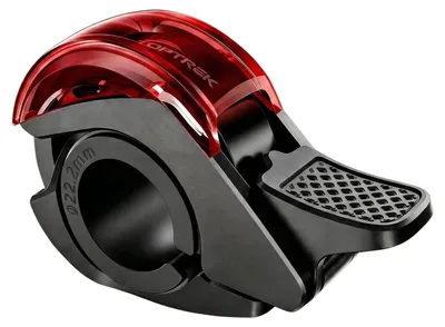 Imagen del producto de Timbre para bicicleta de montaña, 110 dB, color rojo, apto para bicicletas de carretera y bicicletas eléctricas