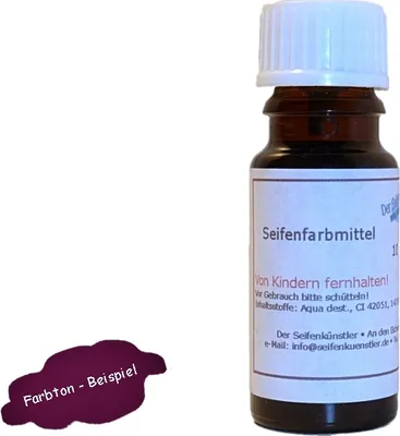 Produktbild von Pflaume 10ml: flüssige, wasserlösliche Lebensmittel-Farbe