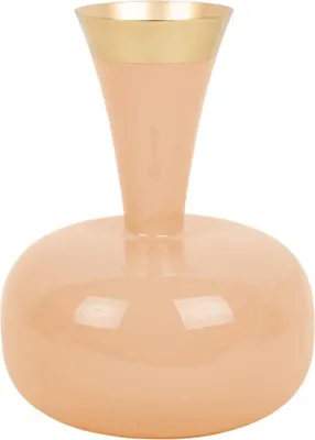 Produktbild von Present Time - Vase Yara - Orange - 17x17x24cm
