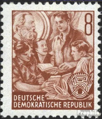 Produktbild von Briefmarken DDR 1953 Mi 365 postfrisch Fünfjahresplan (I)