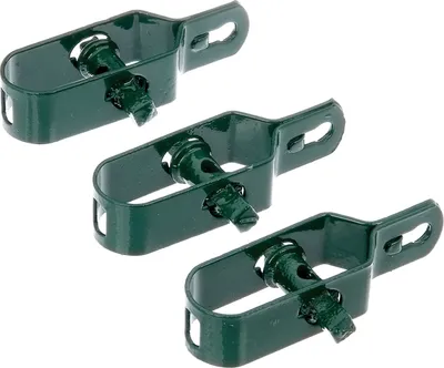 Produktbild von Alberts Drahtspanner | verzinkt, grün kunststoffbeschichtet | Größe 2 | Länge 100 mm | 12er Set