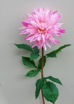 Produktbild von artplants.de Künstliche Dahlie TURENA, rosa-pink, 75cm - Kunstblume Georgine