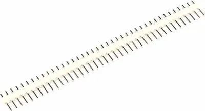Immagine prodotto di Barra di collegamento 1x40 -2,54 Colore bianco 2 pezzi