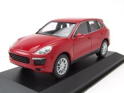 Produktbild von Porsche Cayenne 2014 rot Modellauto 1:43 Maxichamps