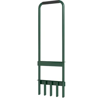 Produktbild von Rasenlüfter Aerifizierer für Rasen 30cm Breite Manuell Rasenbelüfter mit rutschfest Griff für Garten Höfe Dunkelgrün