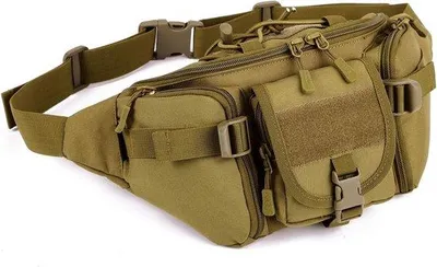 Produktbild von Famanu Hüfttasche Taktische Militärstil - Wasserfest und funktional