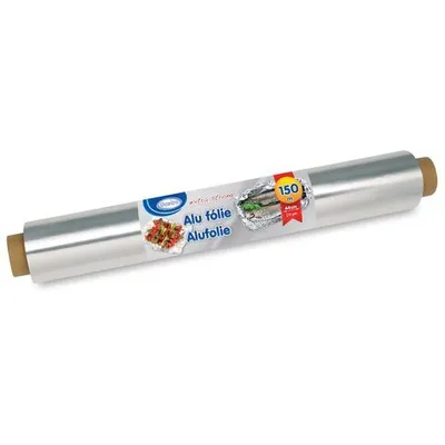 Produktbild von 1x Alufolie extra stark 44 cm x 150 m 17 my einzeln verpackt