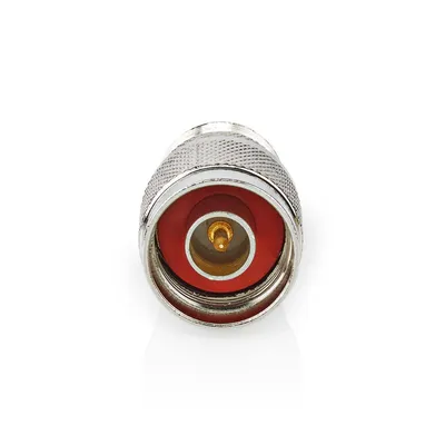 Produktbild von Nedis Satelliten- und Antennenadapter - N Stecker - PL259 Buchse - Vernickelt - 75 Ohm - Gerade - Metall - Silber - 10 Stück - Umschlag