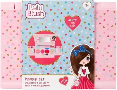 Image de Kit de maquillage LuluBlush pour enfants – Jeu créatif pour les jeunes stylistes