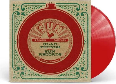 Produktbild von Various: Various: Glad Tidings From Sun Records (Limited Edition) (Red Vinyl) -   - (LP / G)