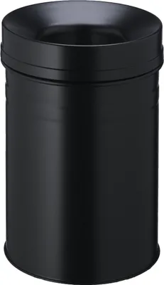 Image de DURABLE Corbeille anti-feu SAFE+ 15L ronde, Noir, 332501