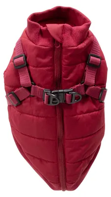 Hunde-Regenjacke XL Rot, wind- und wasserabweisend, verstellbar