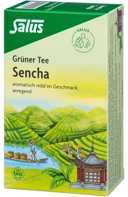 Produktbild von Salus Sencha, Grüner Tee 15 St