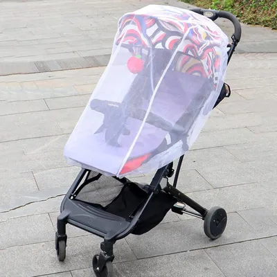 Productafbeelding van Lichtgewicht, beschermend vliegennet voor kinderwagen
