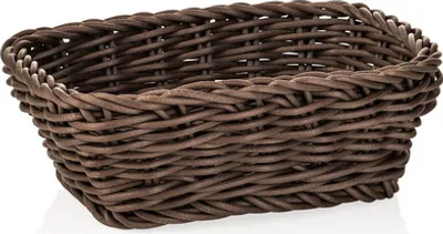 Produktbild von Tischkorb Korb braun Gastro 19 x 13 x 6 cm, Polypropylen