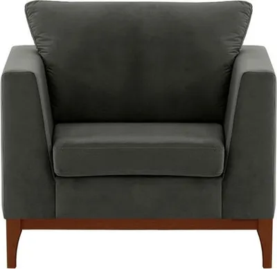Produktbild von Sessel Gosena Wood-Velluto 19-dark oak