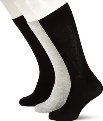 Obrázek produktu pro Jack & Jones 5715107724326, Vysoké ponožky, Černá, Dospělý, Uni, Tříčtvrteční, Polyester, Bavlna, Elastan