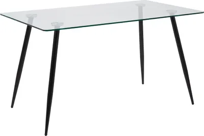Image de Smuk Table à manger 140 cm Imogen Verre