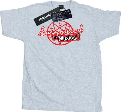 Produktbild von Supernatural - "The Musical" T-Shirt für Herren BI45900 (3XL) (Grau)