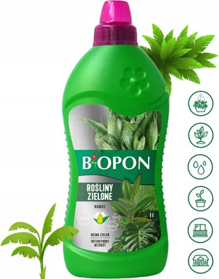 Produktbild von BOPON – Flüssigdünger für Grünpflanzen, 1 l