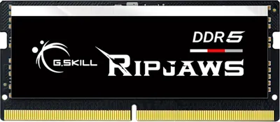 Produktbild von SO-DIMM 16 GB DDR5-5600   (schwarz, F5-5600S4040A16GX1-RS, Ripjaws , INTEL XMP)