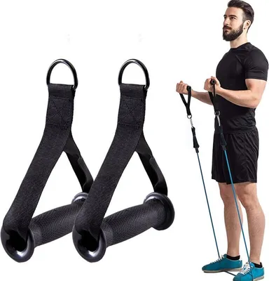 Produktbild von INF Fitness-Abziehergriff, Übungsbandgriff 1 Paar