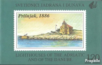 Produktbild von Briefmarken Jugoslawien 1991 Mi MH4 (kompl.Ausg.) postfrisch Leuchttürme